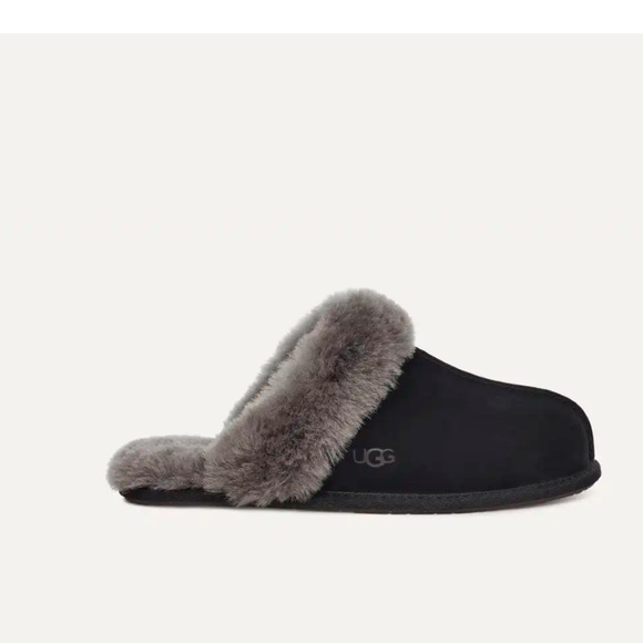 Ugg black slipper women - Picture 1 of 5